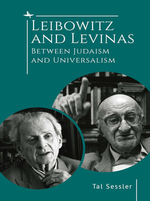 cover image of Leibowitz and Levinas